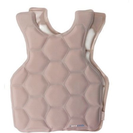 XENA COOL INC Onyx Cool PCM Safety Vest, Khaki 240-6C-11102-3